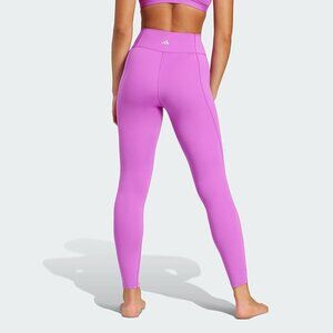 NWT Adidas Leggings All Me Essentials Full Length Purple Burst Size XS $50